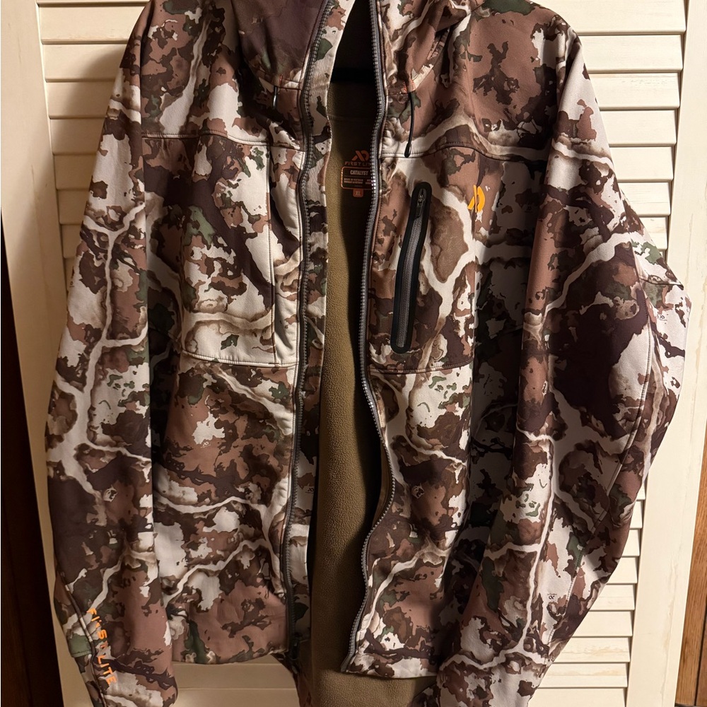 First Lite Multi-Tone Camouflage Jacket